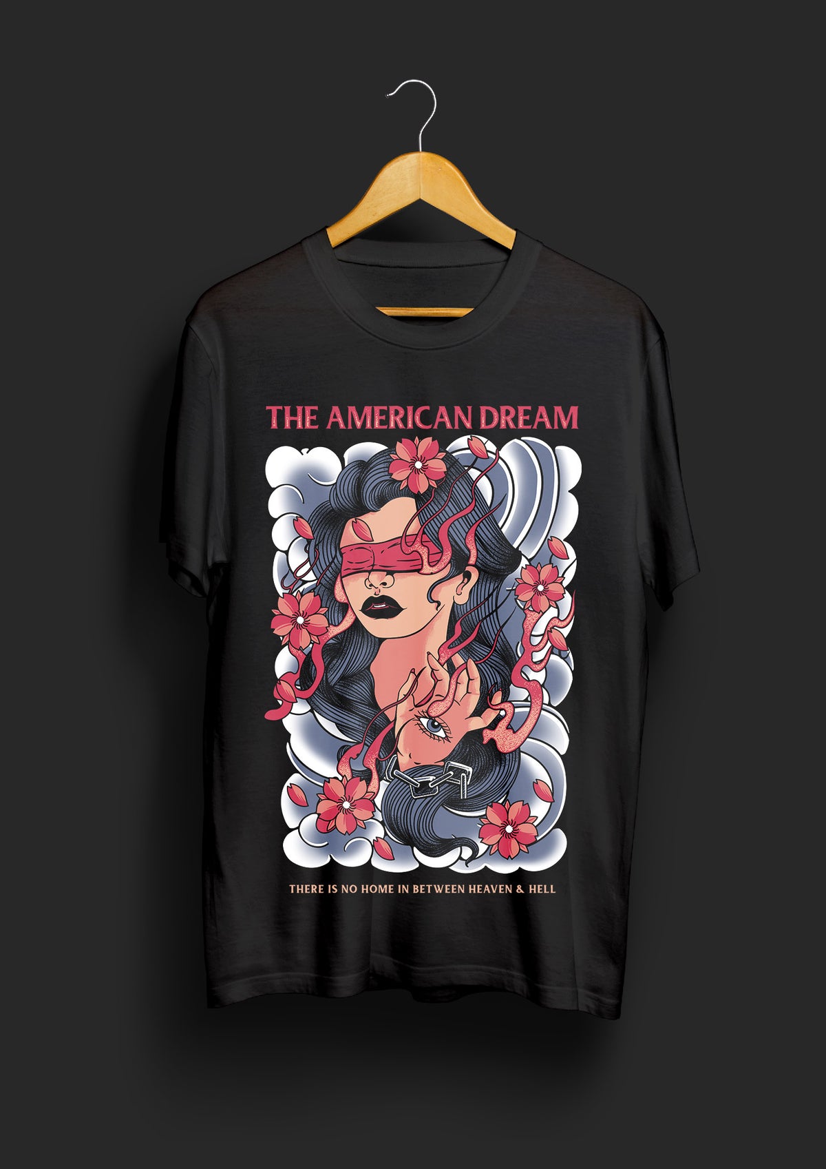 Blindfold - shirt - Black